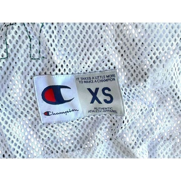 Champion Baylor University Women's XS Mesh Cropped T-Shirt Multicolor - Picture 3 of 5